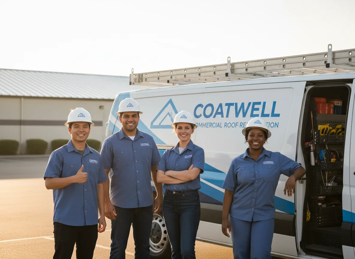 Commercial roof coating company in Anderson, TX